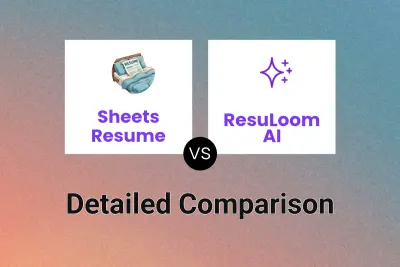 Sheets Resume vs ResuLoom AI