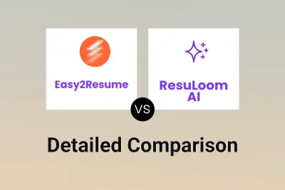 Easy2Resume vs ResuLoom AI