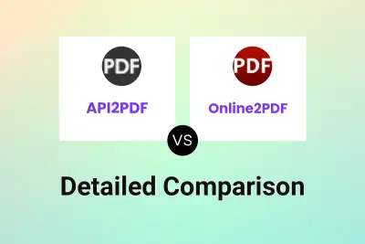 API2PDF vs Online2PDF