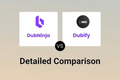 DubNinja vs Dubify Detailed comparison features, price