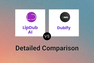 LipDub AI vs Dubify Detailed comparison features, price