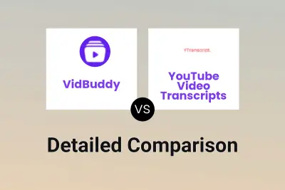 VidBuddy vs YouTube Video Transcripts