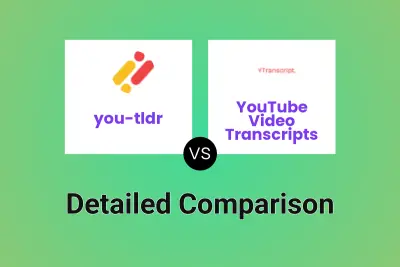 you-tldr vs YouTube Video Transcripts