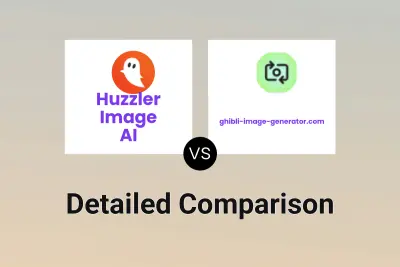 Huzzler Image AI vs ghibli-image-generator.com