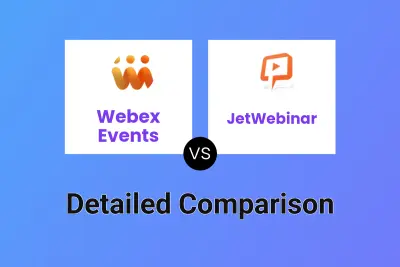 Webex Events vs JetWebinar