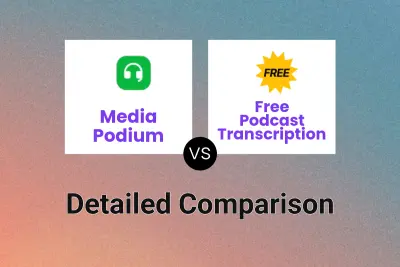 Media Podium vs Free Podcast Transcription