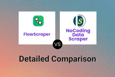 FlowScraper vs NoCoding Data Scraper