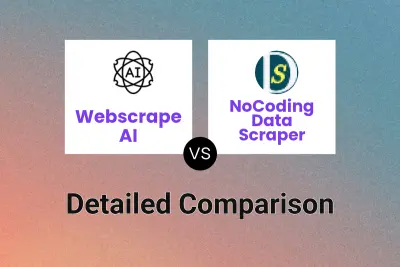 Webscrape AI vs NoCoding Data Scraper