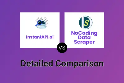 InstantAPI.ai vs NoCoding Data Scraper