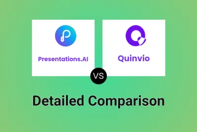 Presentations.AI vs Quinvio Detailed comparison features, price