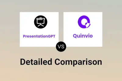 PresentationGPT vs Quinvio Detailed comparison features, price