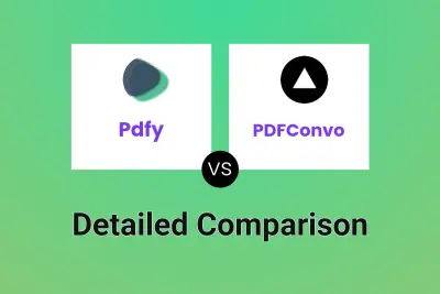 Pdfy vs PDFConvo Detailed comparison features, price