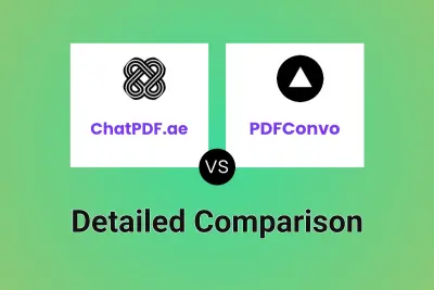 ChatPDF.ae vs PDFConvo Detailed comparison features, price