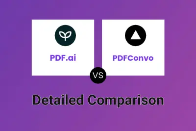 PDF.ai vs PDFConvo Detailed comparison features, price