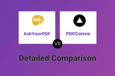 AskYourPDF vs PDFConvo Detailed comparison features, price