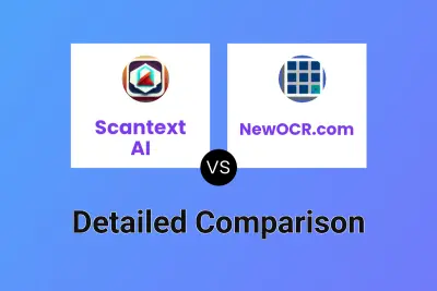 Scantext AI vs NewOCR.com