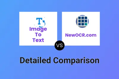 Image To Text vs NewOCR.com