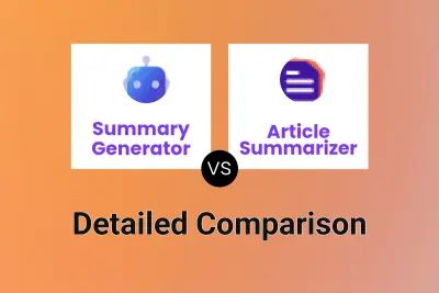 Summary Generator vs Article Summarizer
