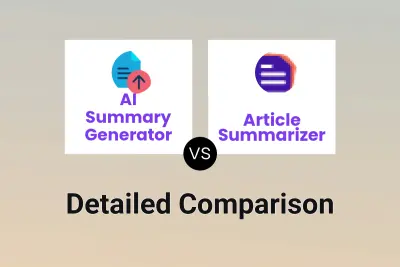 AI Summary Generator vs Article Summarizer