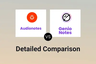 Audionotes vs Genio Notes