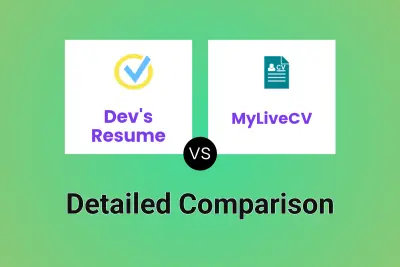 Dev's Resume vs MyLiveCV