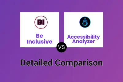 Be Inclusive vs Accessibility Analyzer