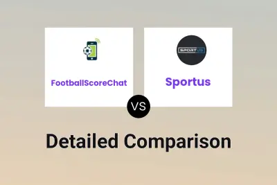 FootballScoreChat vs Sportus
