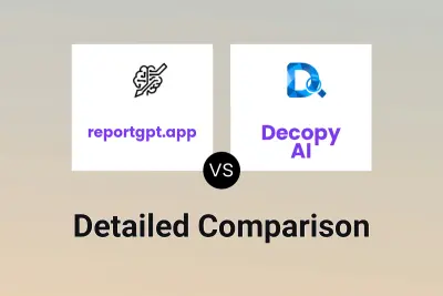 reportgpt.app vs Decopy AI