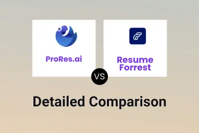 ProRes.ai vs Resume Forrest Detailed comparison features, price