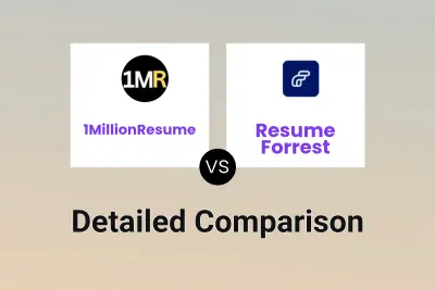 1MillionResume vs Resume Forrest Detailed comparison features, price