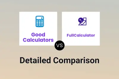 Good Calculators vs FullCalculator