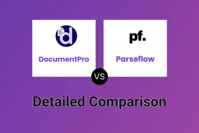 DocumentPro vs Parseflow Detailed comparison features, price