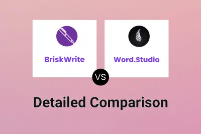 BriskWrite vs Word.Studio Detailed comparison features, price