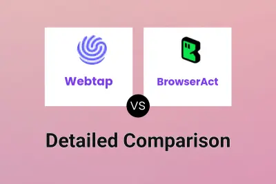 Webtap vs BrowserAct
