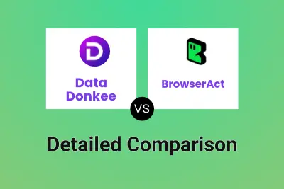 Data Donkee vs BrowserAct