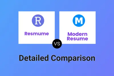 Resmume vs Modern Resume