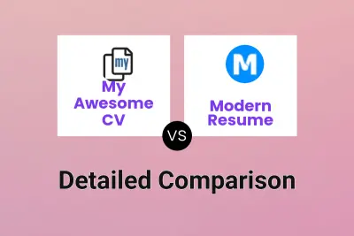 My Awesome CV vs Modern Resume