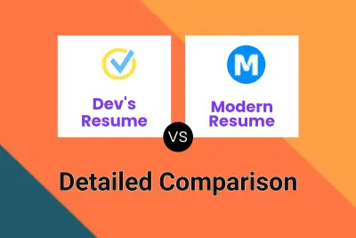 Dev's Resume vs Modern Resume