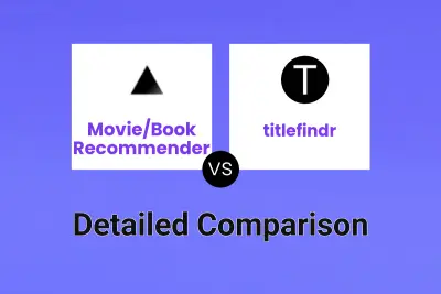 Movie/Book Recommender vs titlefindr