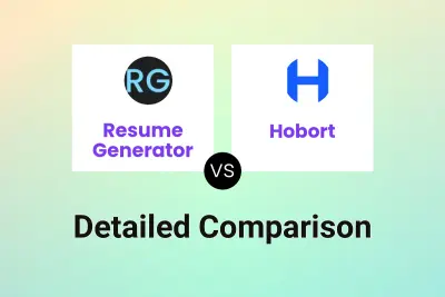 Resume Generator vs Hobort
