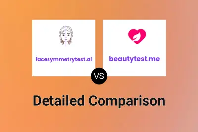 facesymmetrytest.ai vs beautytest.me