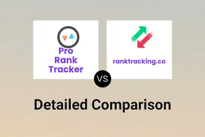Pro Rank Tracker vs ranktracking.co