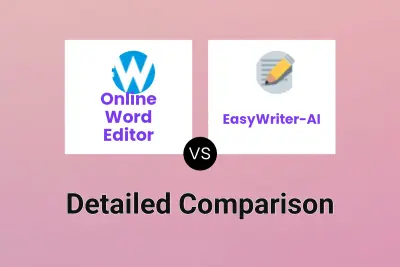 Online Word Editor vs EasyWriter-AI