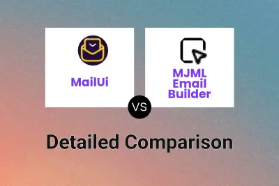 MailUi vs MJML Email Builder
