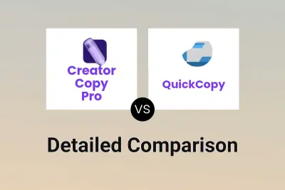 Creator Copy Pro vs QuickCopy