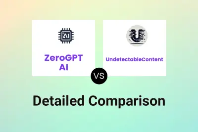 ZeroGPT AI vs UndetectableContent