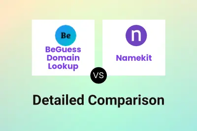 BeGuess Domain Lookup vs Namekit