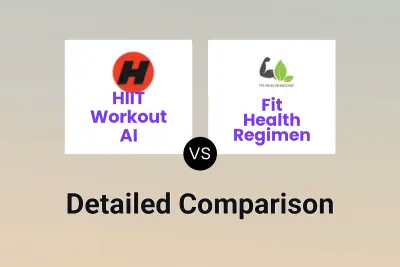 HIIT Workout AI vs Fit Health Regimen