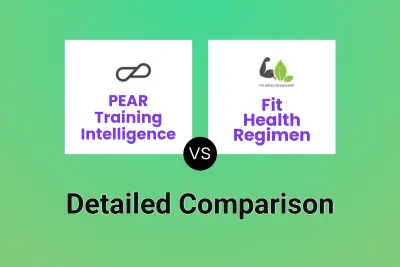 PEAR Training Intelligence vs Fit Health Regimen