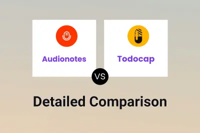Audionotes vs Todocap